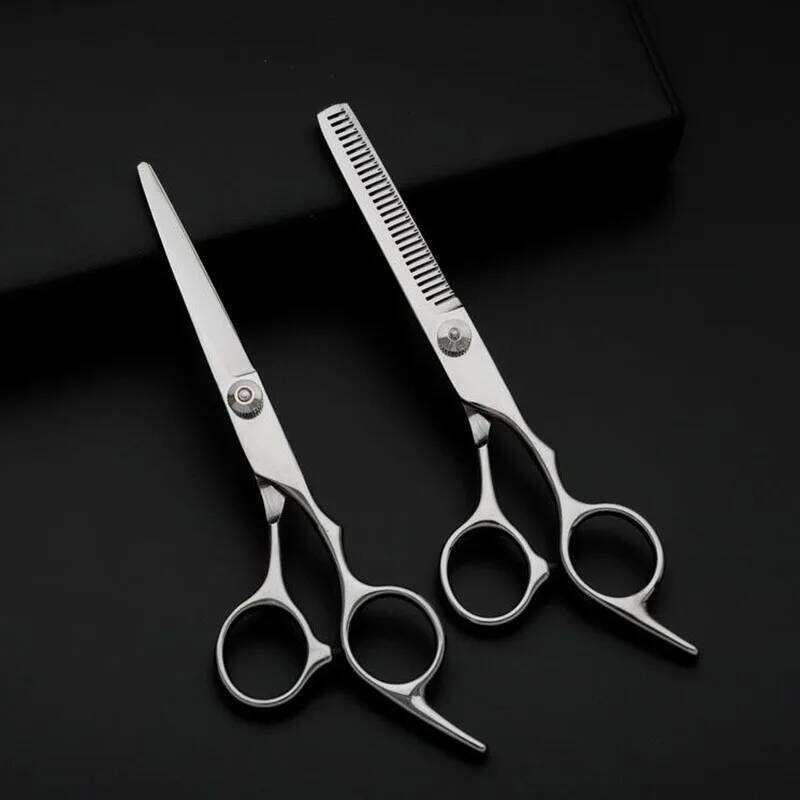 Stainless Steel Pet Dogs Gromming Scissors Shears Sharp Edge Animals Cat Hair Barber Cutting Tools 17.5cm H260303