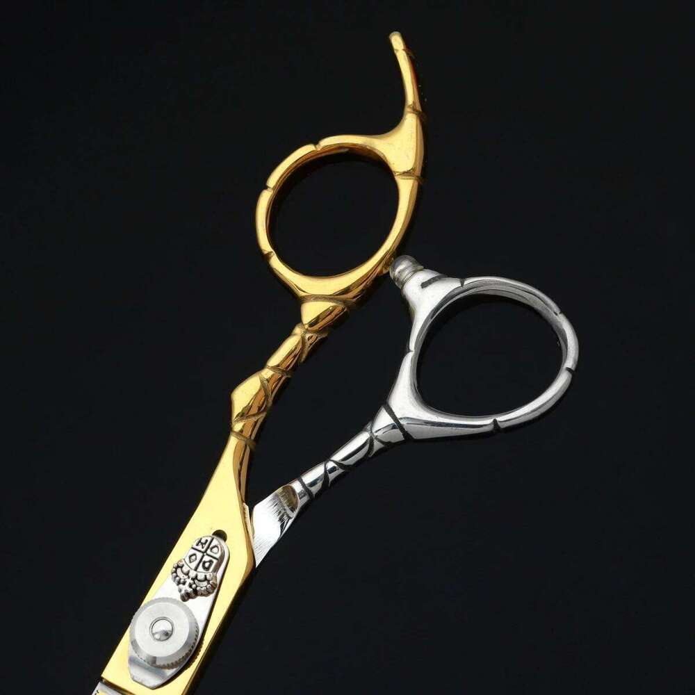 Professional Barber Scissors Set 440C Steel 6-inch Hair Cutting Thinning Shears 2-Piece Kit for Home Haircuts And Salons H260303
