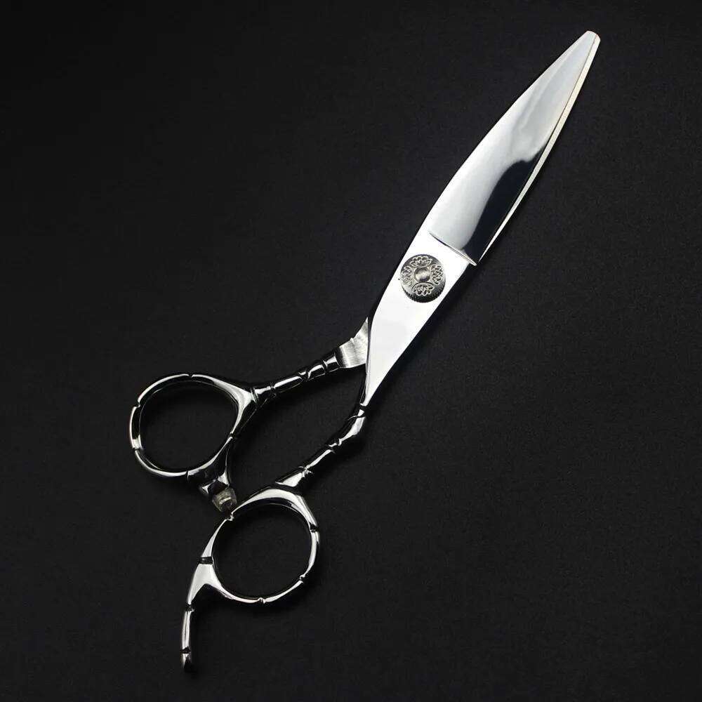 Professional JP440c steel 6 inch Willow leaf hair haircut thinning barber tools cutting shears hairdresser scissors H260303