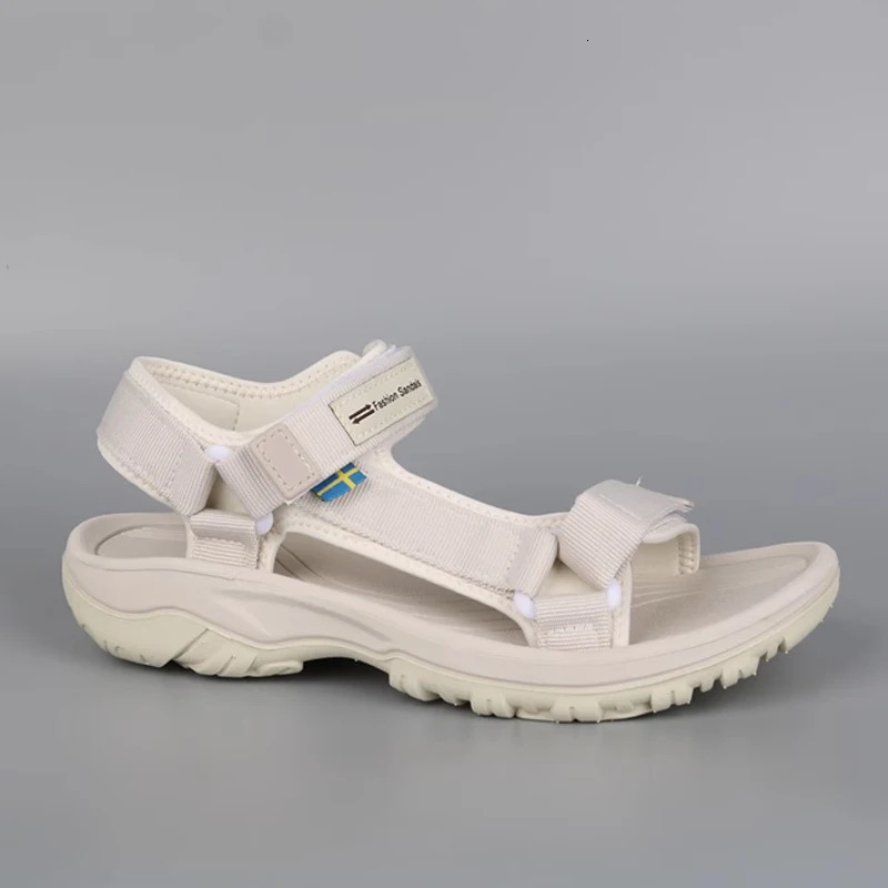 Womens Summer Sports Sandals Breathable Open-Toe Beach Walking Shoes Lightweight Comfortable Flat Sandals for Outdoor Travel 260303