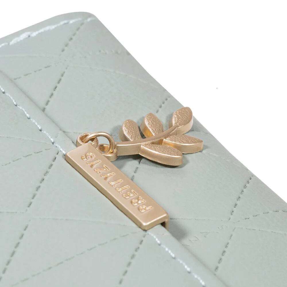 PU leather short small with buckle, three-fold zipper, pocket, student coin purse, square portable wallet C260304