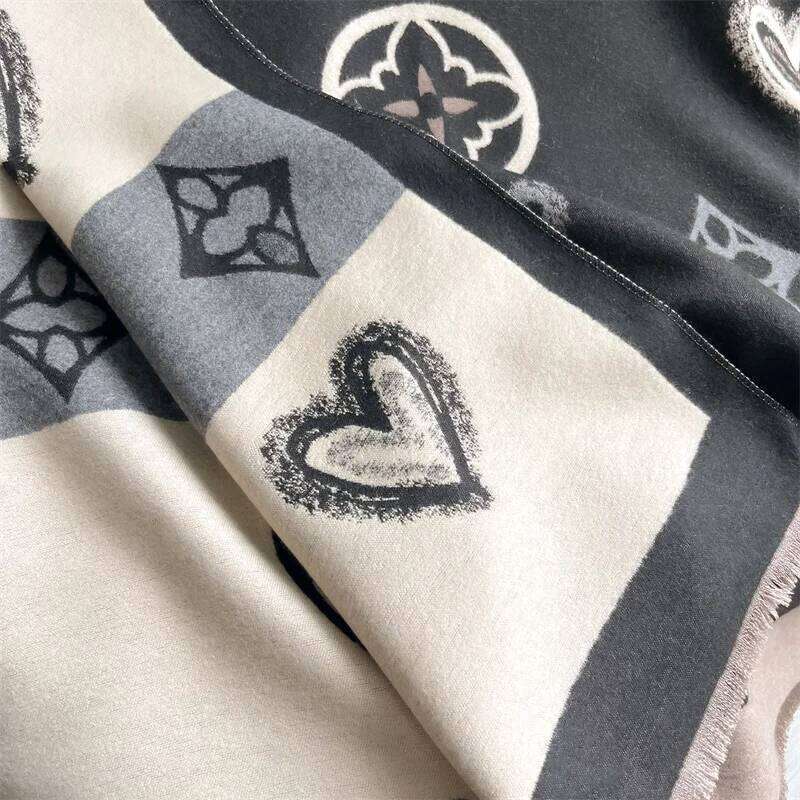 Winter Boho Paisley Jacquard Pashmina Shawls Scarf for Women Wrap Cashmere Blanket Warm Thick Stoles Lady Bufanda Travel Stole XJ260304