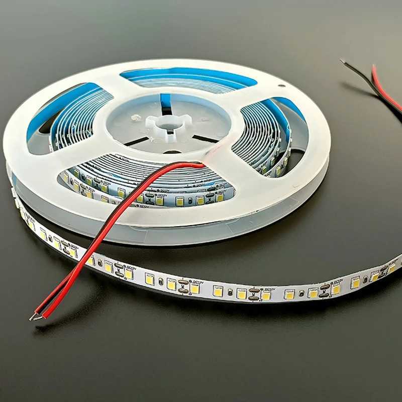 5M 600LEDs LED Strip 2835 DC12V 24V 120LEDs/m Home Lamp Strip Red Ice Blue Green Yellow Pink Flexible And Cuttable Soft Lamp Bar H260304