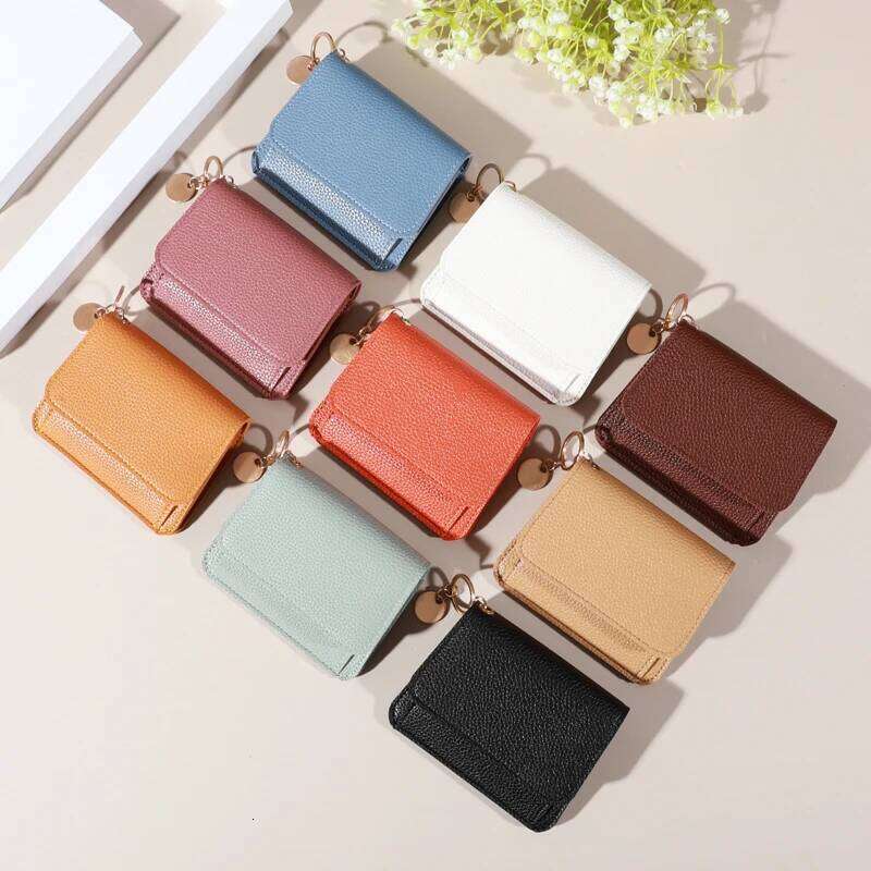 Minimalist Wallet - Water-Resistant, Lightweight, Multi-Card Credit Card Holder with Snap Closure, Perfect for Daily Commute C260304