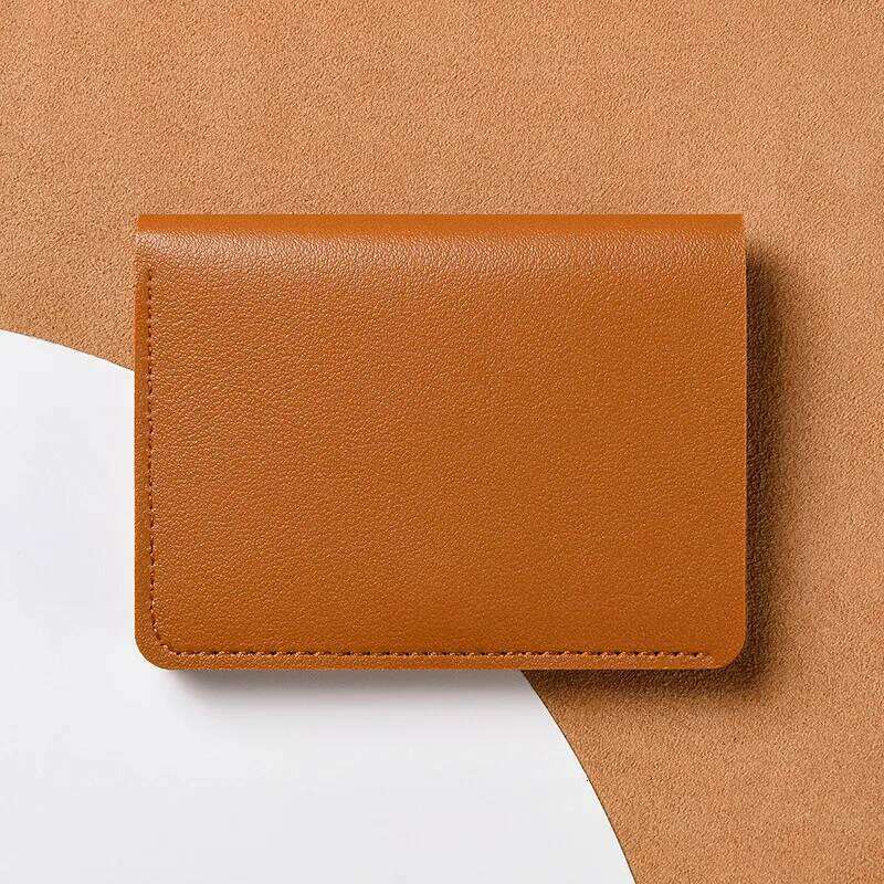 Classic Designer PU Leather Small Wallet for Men Short Simple Women's Fashion Ultra Thin Credit Card Bag Coin Purse C260304