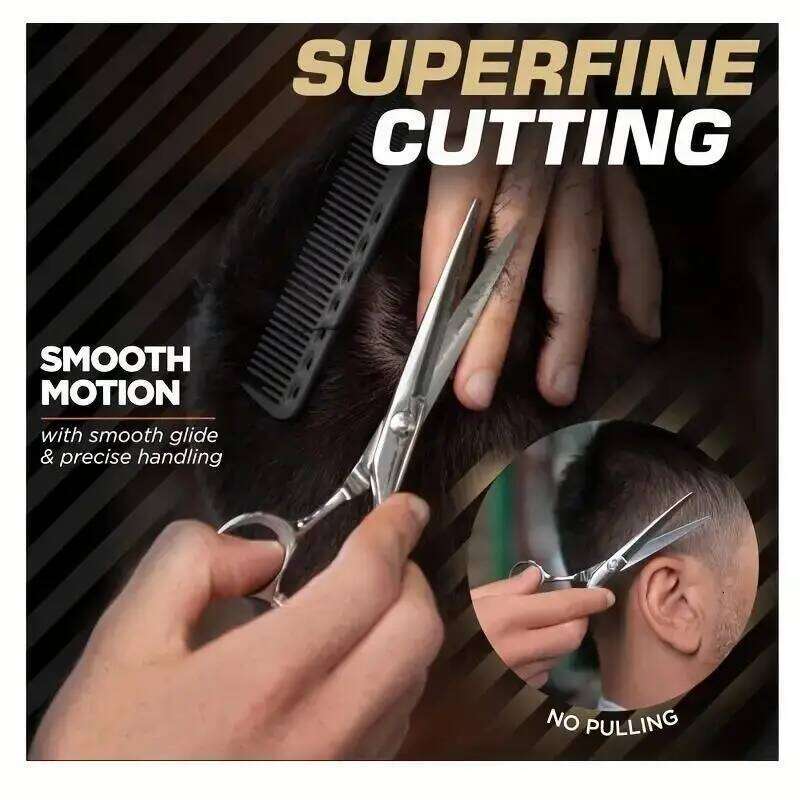 Professional Haircut Scissors, 6 Inch Cutting Scissors Hair Thinning Shears, Sharp And Durable Barber Hairdressing Tools H260303