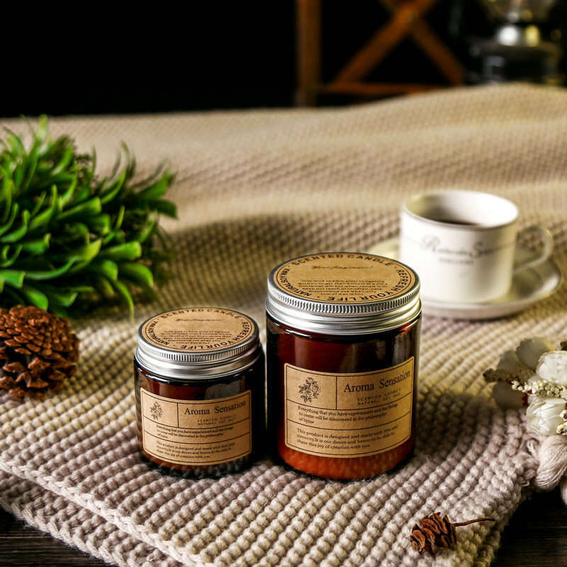 Handmade Soy Wax Scented Candle Smokeless Fragrance Creative Gift Wholesale Air Freshener Light Scent W260304