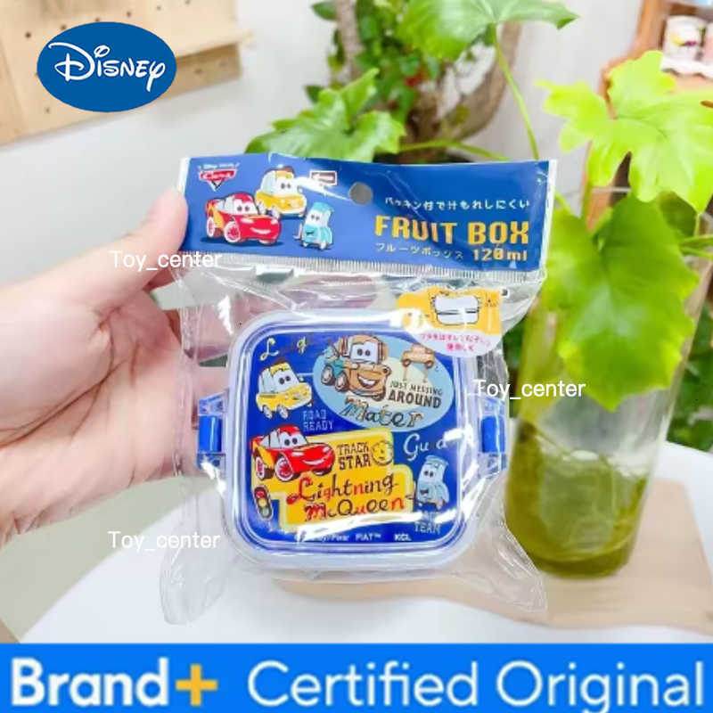 Disney Princess Mini Bento Box Cartoon Mickey Minnie Outdoor Picnic Fruit Snack Box Single Layer Storage Student Portable Gift H260304
