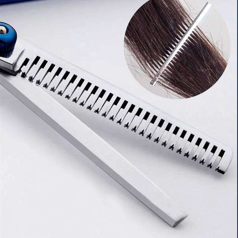 6/7pcs Scissors Shears Professional Hairdressing Texturizing Salon Barber Shear Pins Comb Hair Cutting Tools H260303