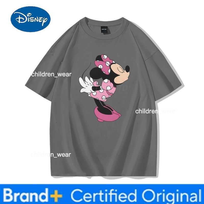 Disney Cute Cartoon Mickey Minnie Graphic T Shirts Men Women Matching Couples Soft Cotton Tee Valentines Day Kiss Love Couple T-shirt H260304