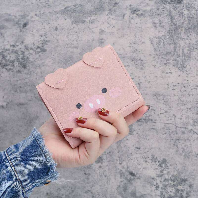 short female cartoon cute student Korean version of multi-card ladies wallet C260304