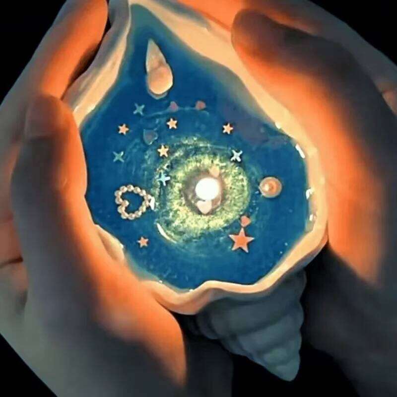 Seashell Star Shell Aromatherapy Ornament Handmade Conch Candle Gift Sea Decorative Candles W260304