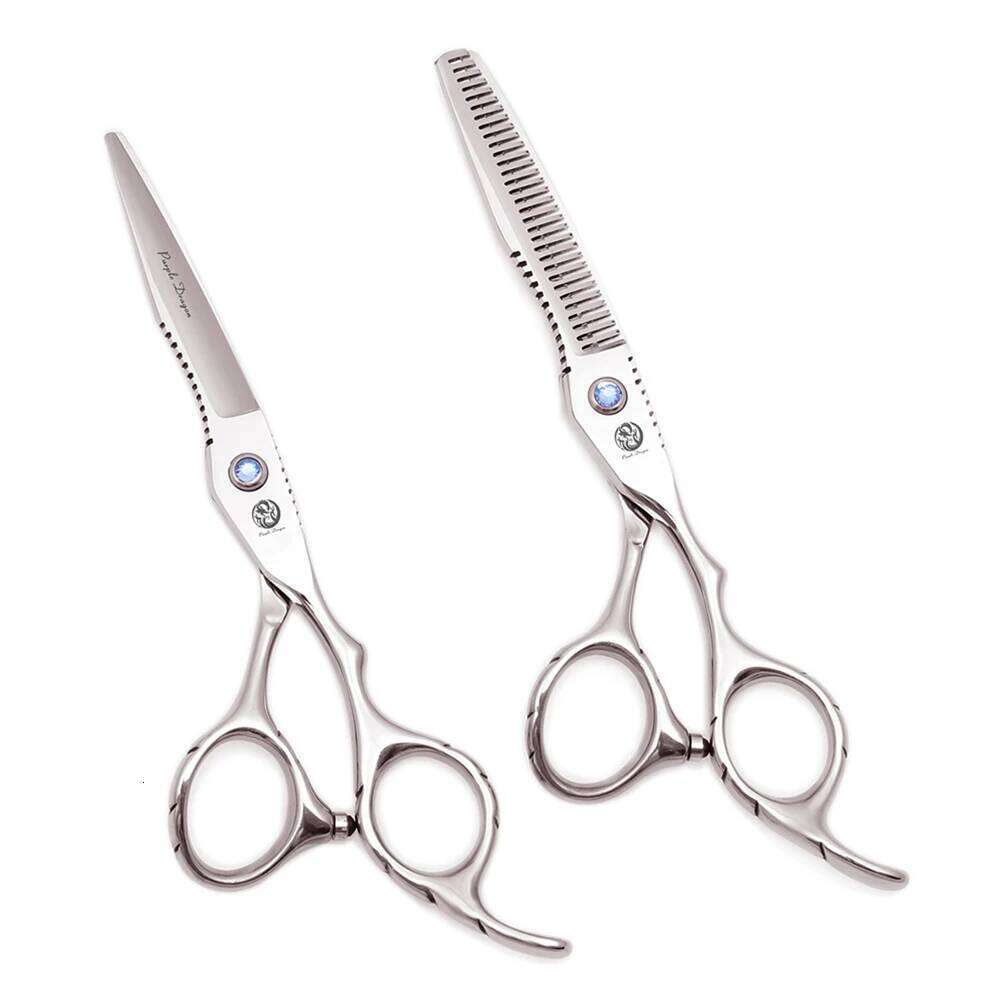 Japan Stainless Hair Cutting Silver Professional Barber 1Pcs Scissors for Hairdresser Z1011 H260303