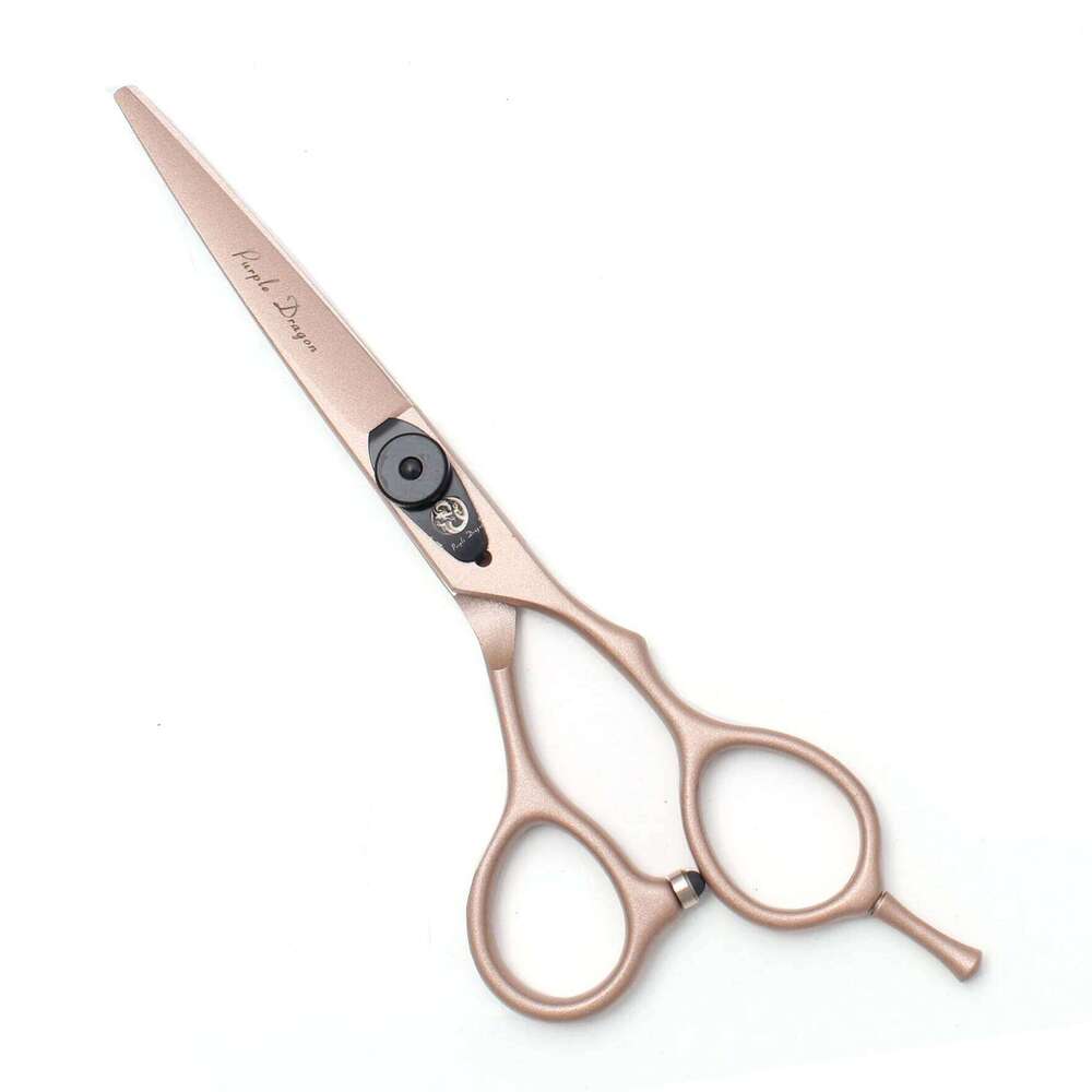 Professional Hairdressing Purple Dragon 5.5" 6" Japan Stainless Hair Cutting Salon Thinning Scissors Z9015 H260303