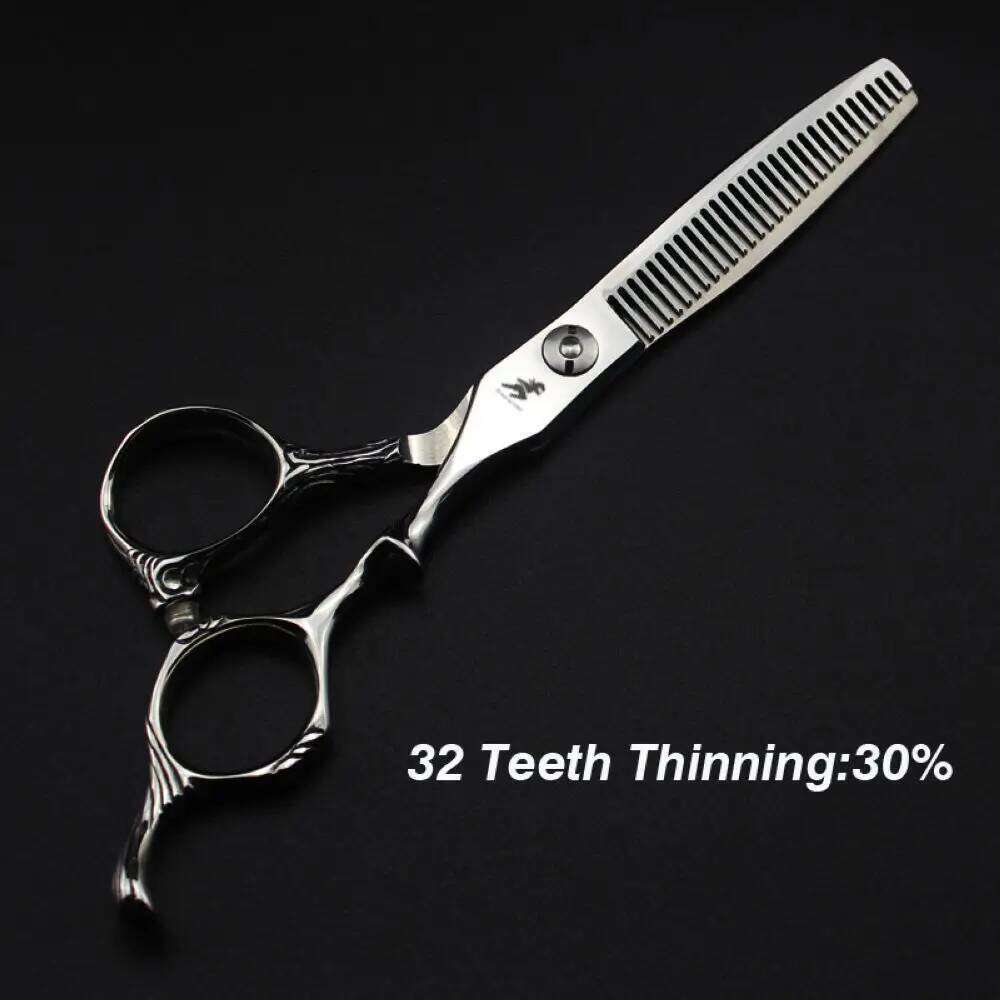 Freelander Barber 6 inch Professional Hairdressing With Japan Sink Screw Hair Cutting Thinning Scissors H260303