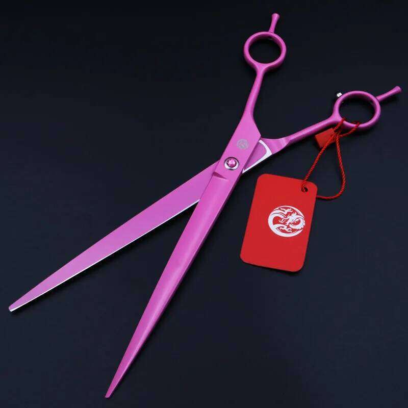 9 inch Excellent Straight Cutting Scissor Dog Grooming Scissors /Shear with Case/Black/Pink/Silver H260303