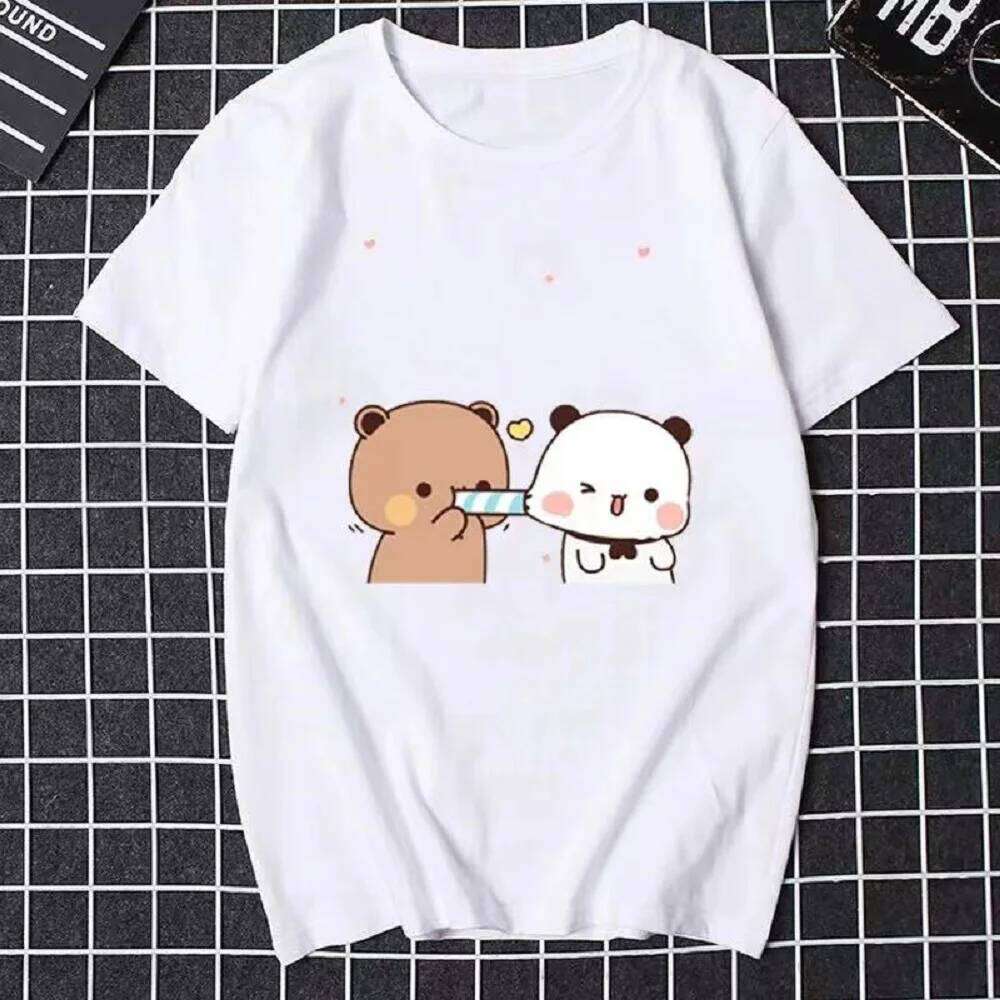 Bubu Dudu High Quality EU Size T Shirt Funny Anime Men Top Graphic Comic Manga Unisex Summer Clothes 80024 H260304