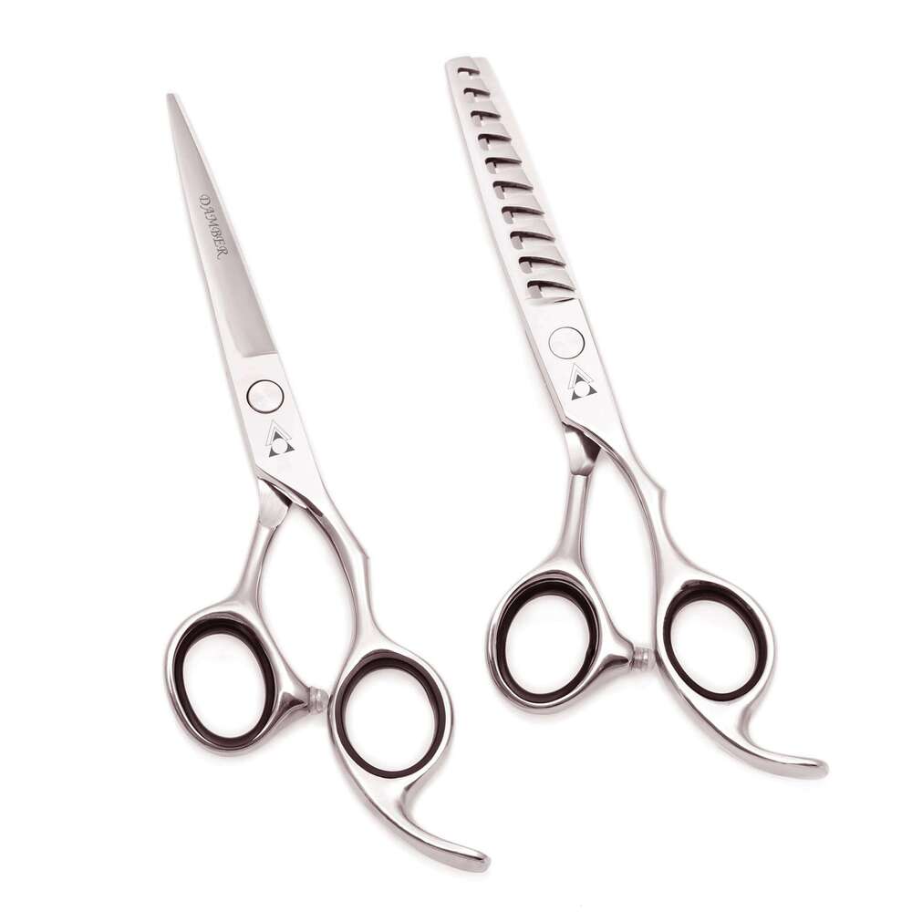 6.0 Professional Scissor Hair Cutting Thinning Hairdressing Scissors 440C Barber Tools Hairdresser Shears 2008# H260303