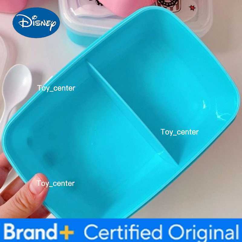 Disney Lilo Stitch Lunch Box Cartoon Kawaii Anime Kid Portable Picnic Bento Boxs Student Food Hermetic Back to School Gift H260304