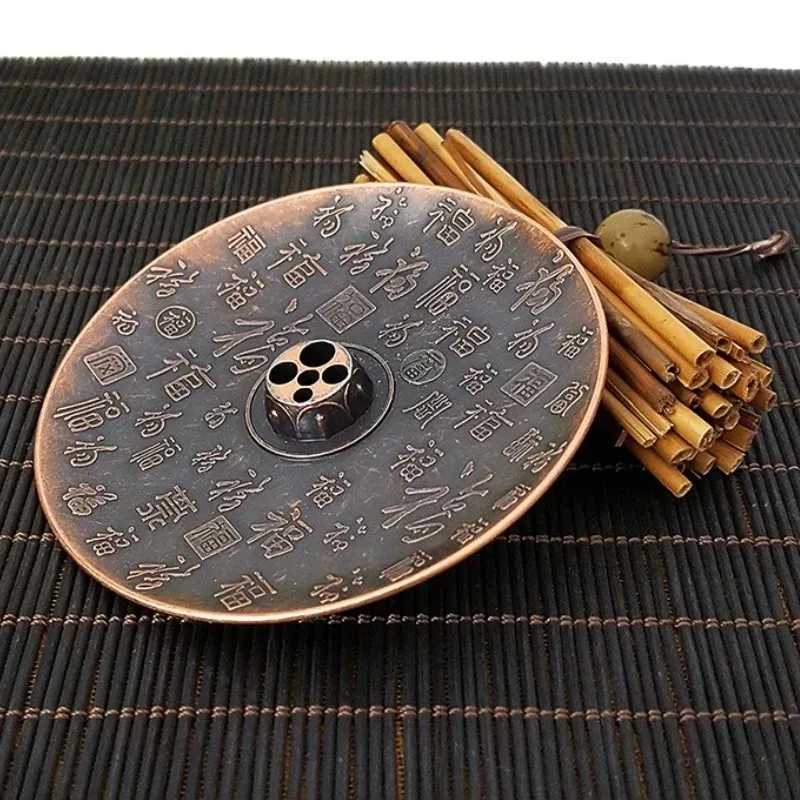 Incense Tray with Hundred Blessings Pattern brings luck and elegance to your home interior decoration.T260304