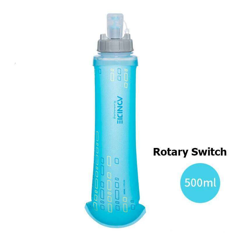 AONIJIE SD09 SD10 250ml 500ml Soft Flask Folding Collapsible Water Bottle TPU BPA-Free for Running Hydration Pack Waist Bag Vest S260303