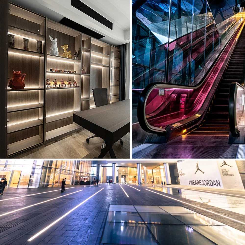 5V 12V 24V 2835 Led Strip 5m 300/600/2400 Pixels Led Tape SMD 3528 Fiexible Light Bar Strips Under Cabinet Lighting Backlight H260304