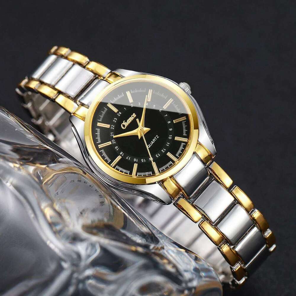 2PCS/Set Ladies Small Dial Analog Quartz Wristwatch Fashion Women Watches Opening Cuff Bracelet Set Reloj MujerWithout Box XJ260303