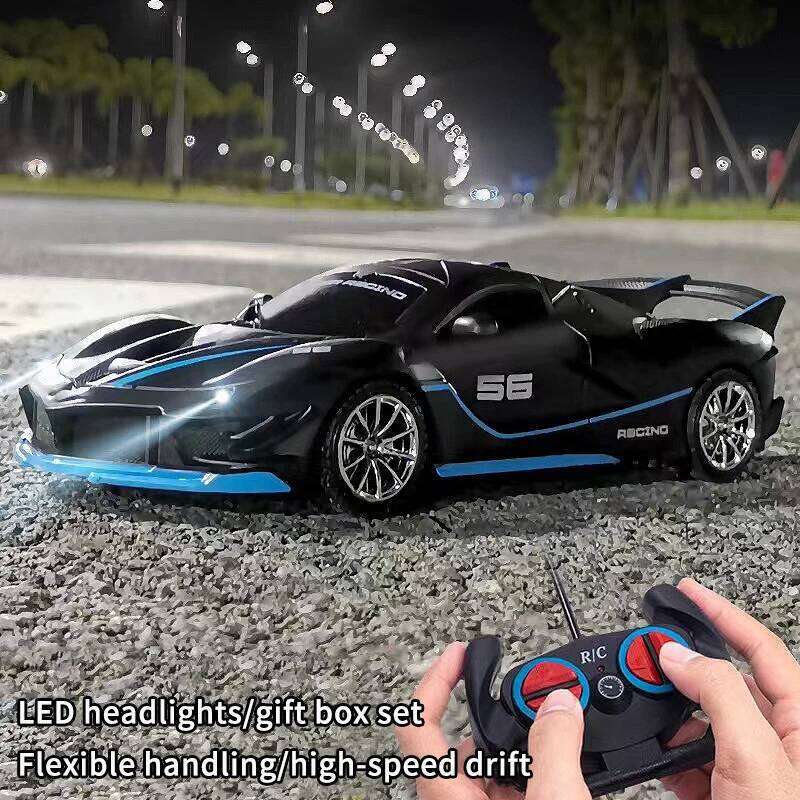 1/18 Scale High Speed Racing Drift RC Car - Battery Operated Kids Toy, Excellent Birthday Gift for Boys & Girls Z260303
