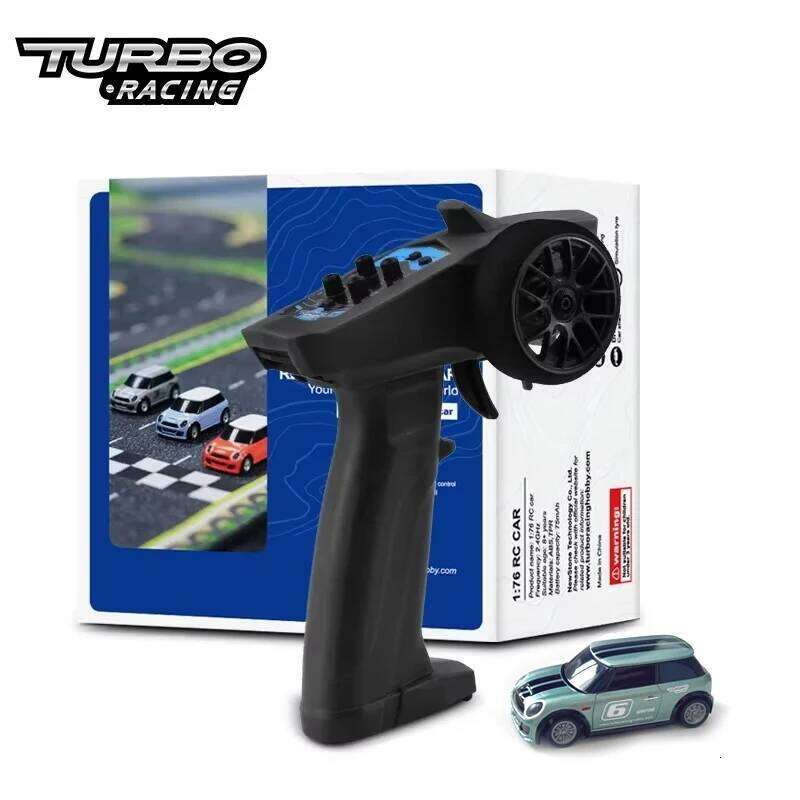Turbo Racing 1/76 C10 MINI 2.4GHz Full Scale RC Professional Electric Remote Control Toys RTR For Kids and Adults Z260303