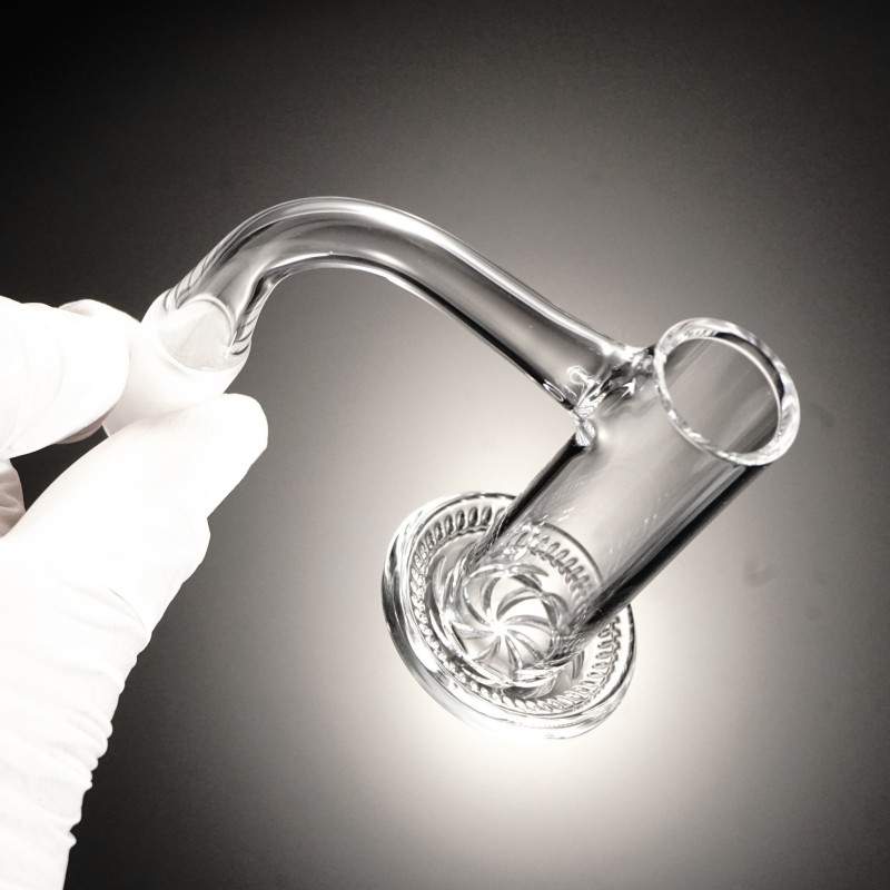 Pro-series Full Weld Spinner Blender Terp Slurper Premium Quartz Banger Fits for Smoking Glass Water Pipes Bongs Smoking Device