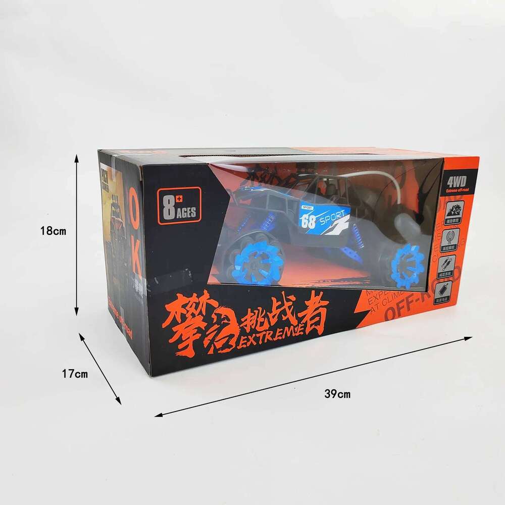 New 1:14 Four Channel Wireless Steering Wheel Remote Control Car Mountain Off-Road Vehicle Climbing Electric Racing Gift Toy Z260303