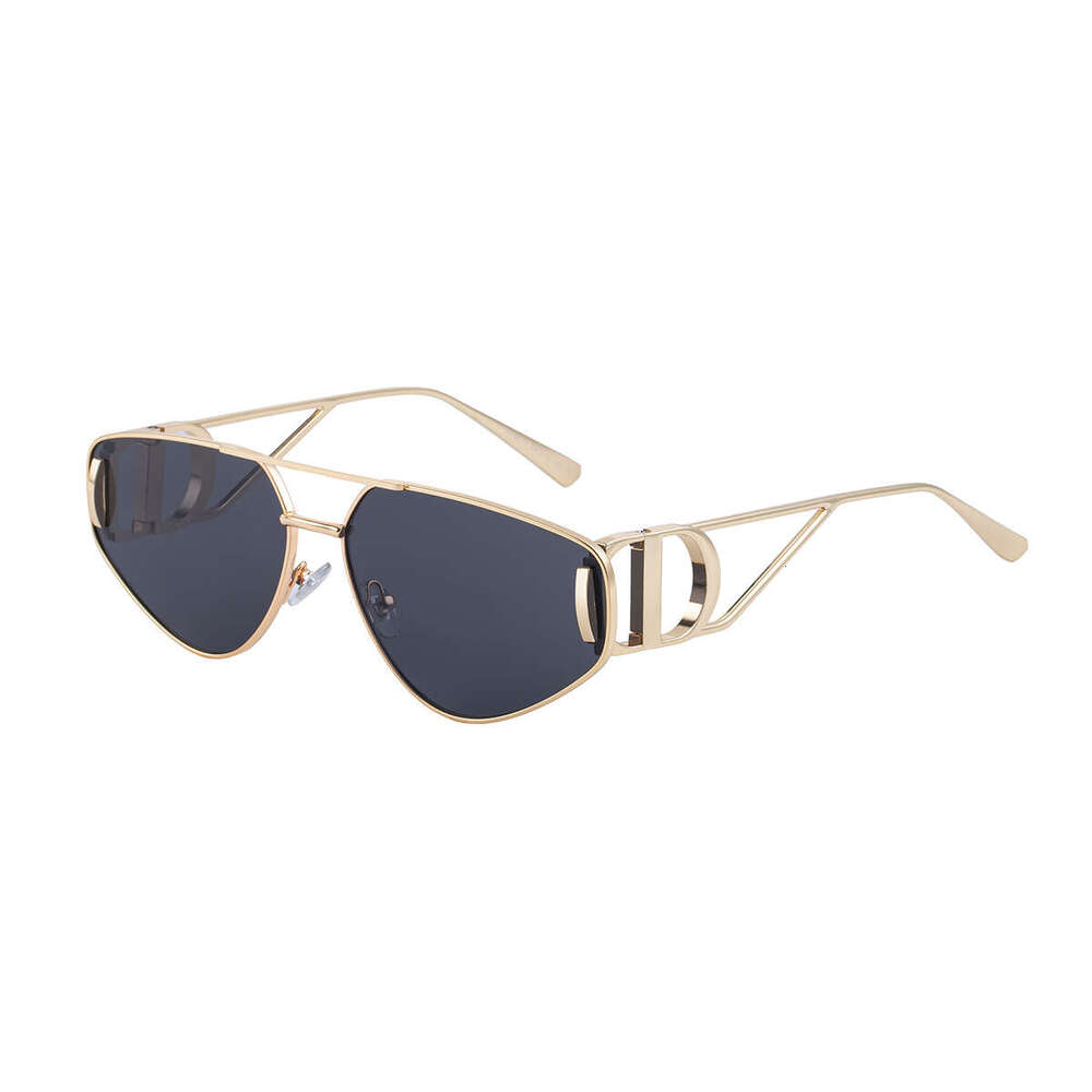 Sunglasses Polygonal frame Design European American Style Unique with UV Protection for Outdoor Street Daily Wear Gift High Quality Texture