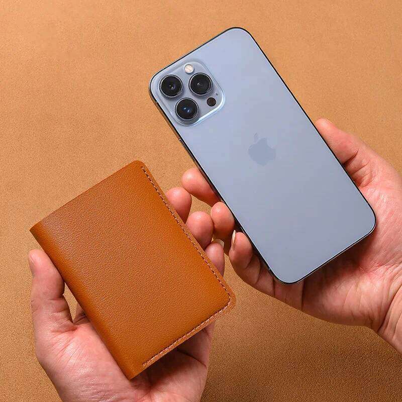 Classic Designer PU Leather Small Wallet for Men Short Simple Women's Fashion Ultra Thin Credit Card Bag Coin Purse C260304