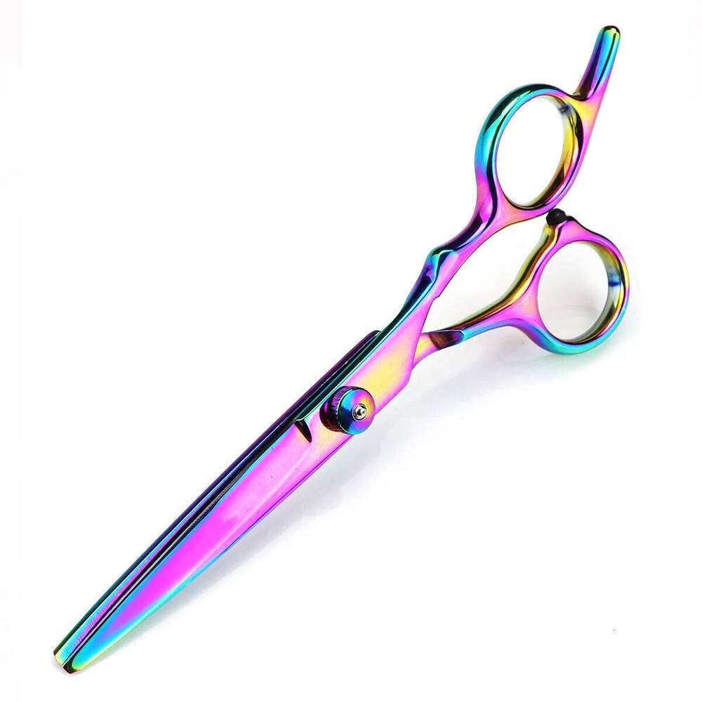 Hairdressing Japan Stainless Colorful Hair Cutting Thinning Shears Barber Scissors Haircut Set Dropshipping H260303