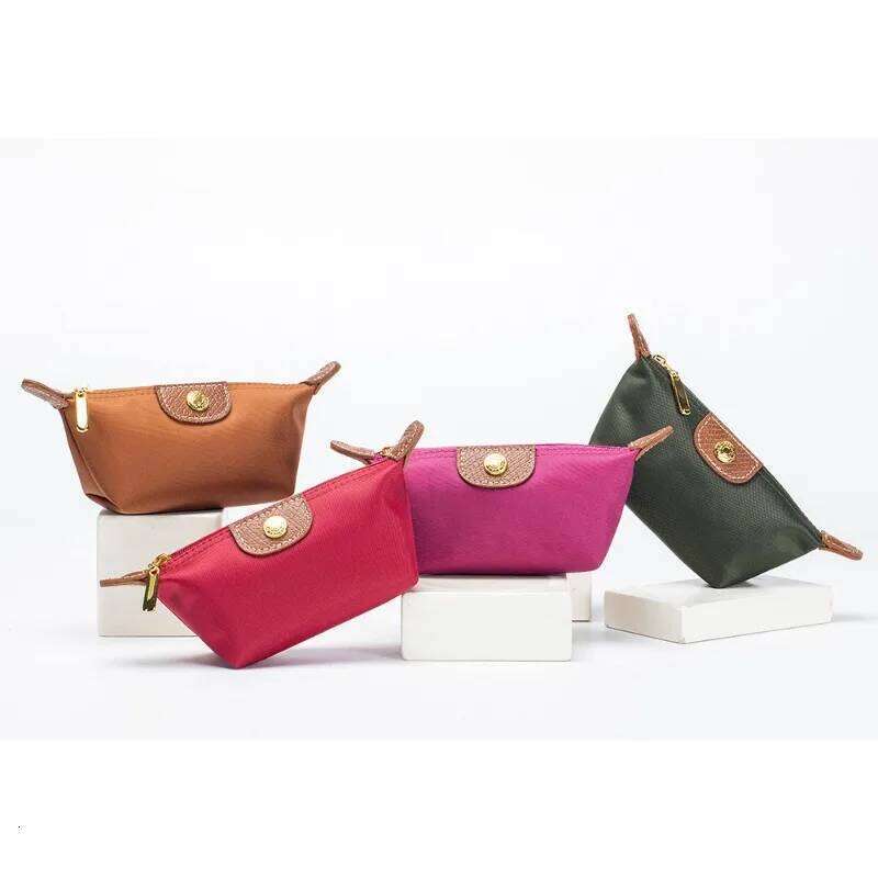 Mini Exquisite Coin Purse Portable Nylon Lipstick Earphone Cosmetic Bag Makeup Case Female Travel Storage Women C260304