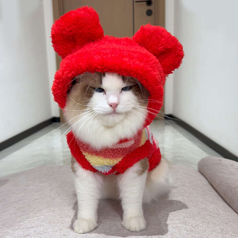 Famous brand Golden Retriever Medium and Large Dogs Christmas Autumn Winter Two Legged Vest Cat Pet Clothes Dog Supplies Apparel pupakaIK