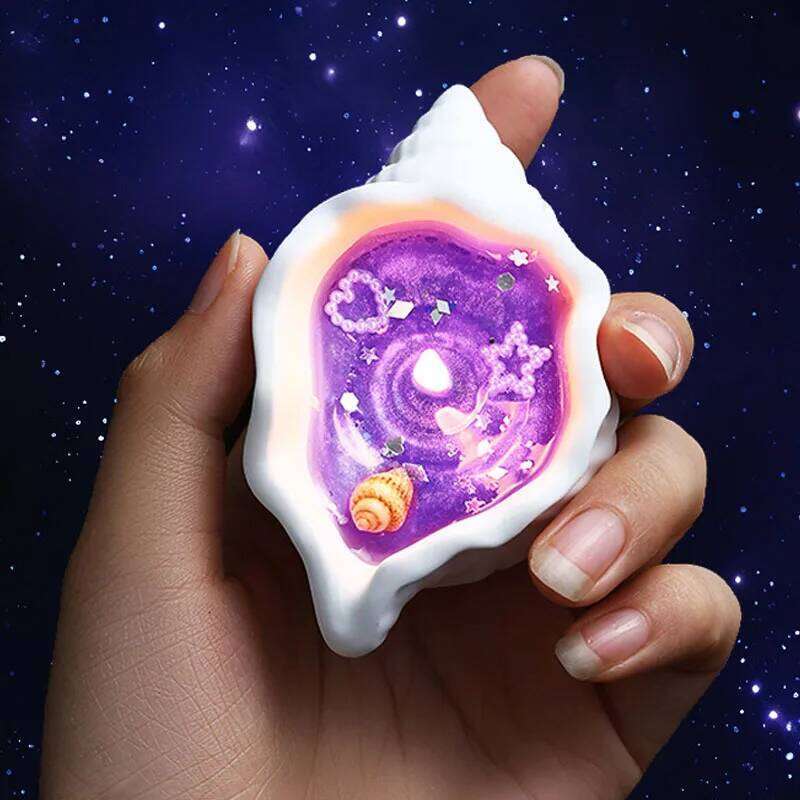 Aromatherapy Scented Gift Wholesale Premium Creative Handmade Birthday Companion Gel Wax Conch Shaped Candle Ornament W260304