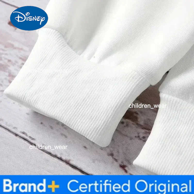 Disney Happy Micky Black/White Striped Mommy And Son Crewneck Pullover Sweatshirt Soft Comfy Stylish Relaxed-Fit Autumn Winter H260304