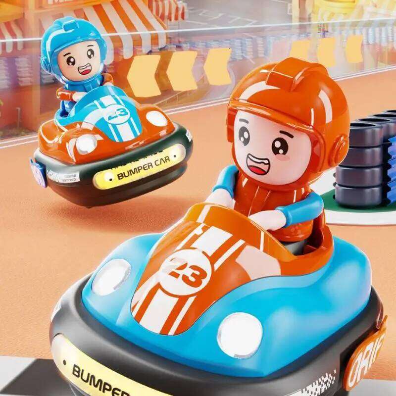 New Small RC Battle Bumper Car Doll Crash Bounce Ejection Light Children's Remote Control Toys Gift for Christmas Birthday Z260303