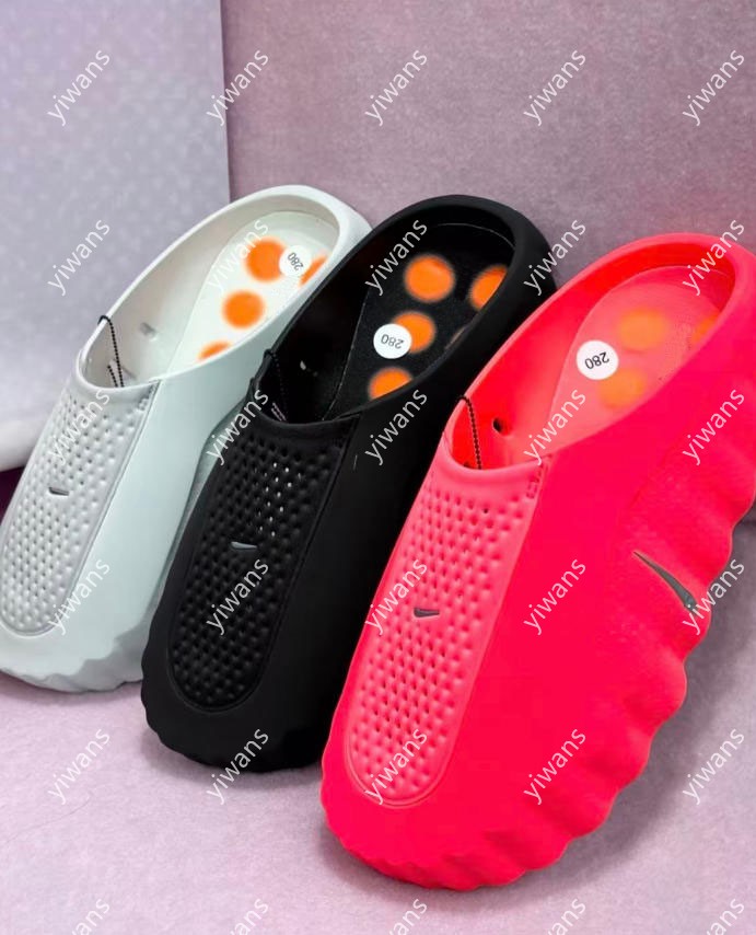 Mind 001 Slide Desginer Slides Slippers New Tech Comfortable Slipper Bone White Solar Red Black Chrome Light Smoke Grey Men Women Summer Fashion Shoes 36-46