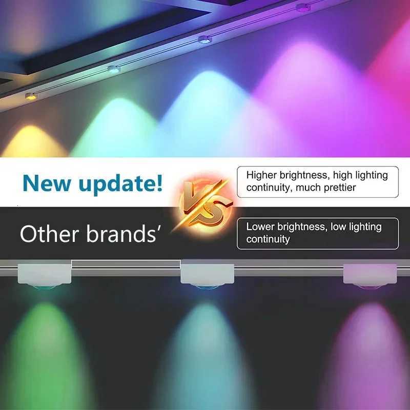 Smart WIFI RGB Eaves LED Lights Permanent Outdoor Waterproof Lights String APP Bluetooth Light Strip Scene Modes House Party H260304