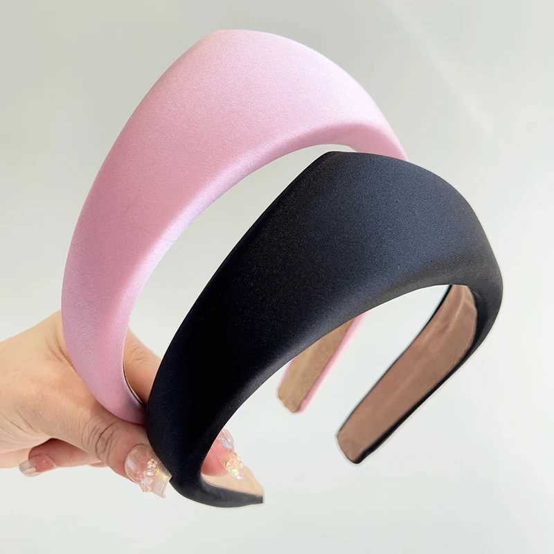 1pc Women Simple Velvet Hairband Anti Slip Adult Hair Clip Wide Edge Headband Girls 2025 New Hair Accessory H260304 - view 4
