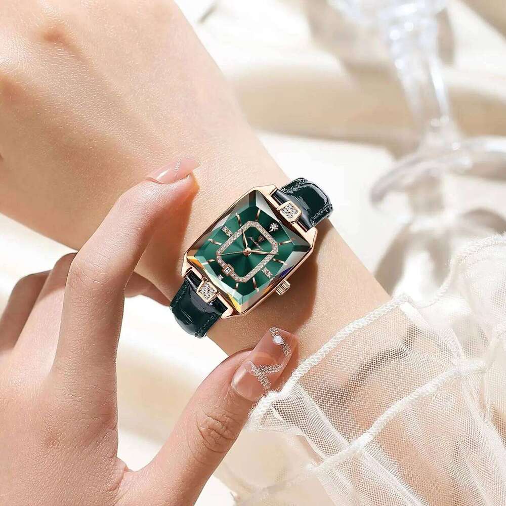 POEDAGAR Original Luxury Women Wristwatch Waterproof Leather Date Woman Watch Elegant High Quality Quartz Women's Watches Reloj XJ260303