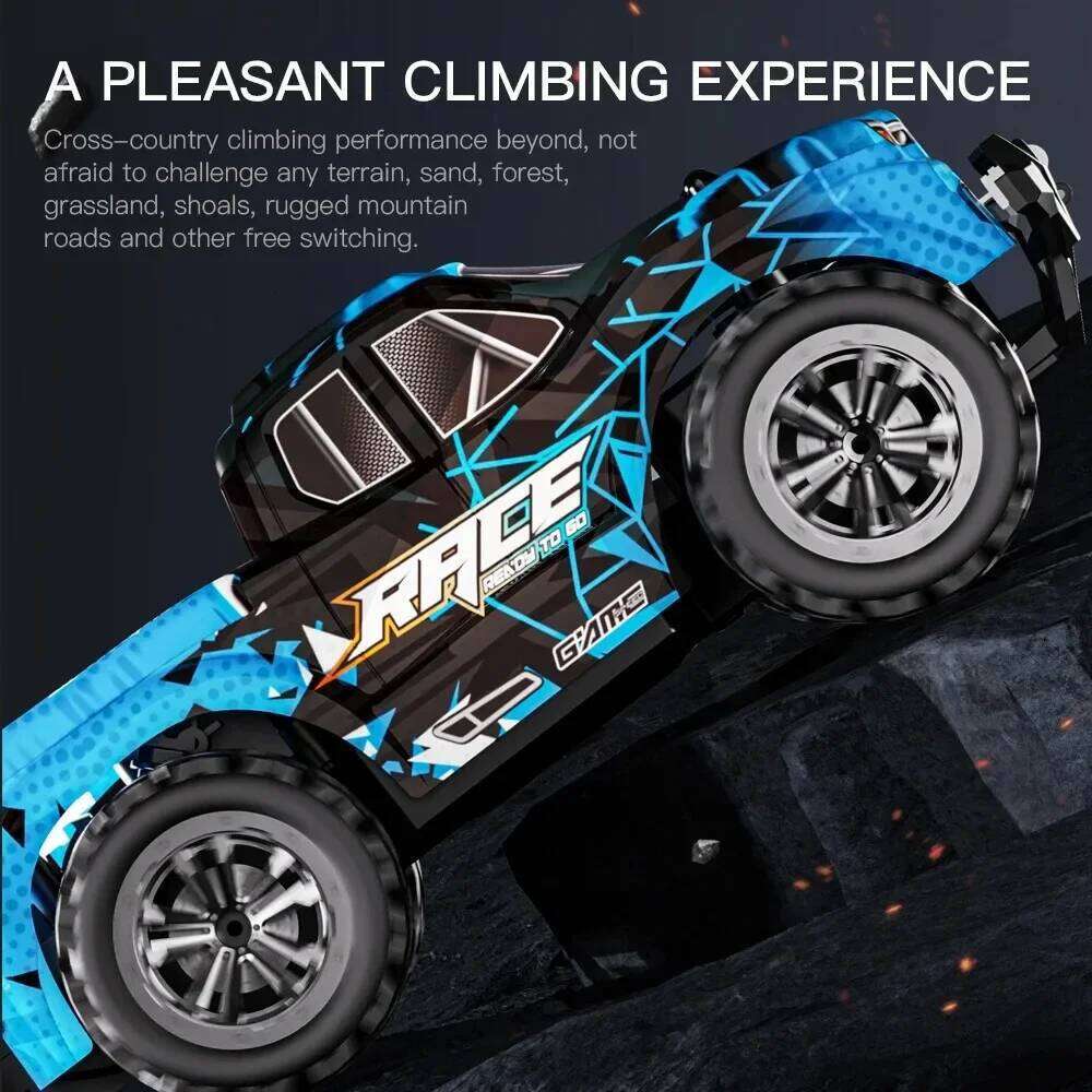 2025 NEW 1:16/1:20 2.4G Model RC Car With LED Light 2WD Off-road Remote Control Climbing Vehicle Outdoor Cars Toy Gifts for Kids Z260303