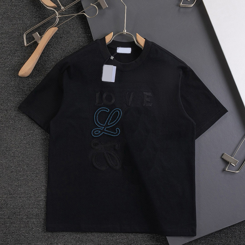Designer of luxury T-shirt brand t shirt Clothing letter short sleeve spring summer tide men and women tee