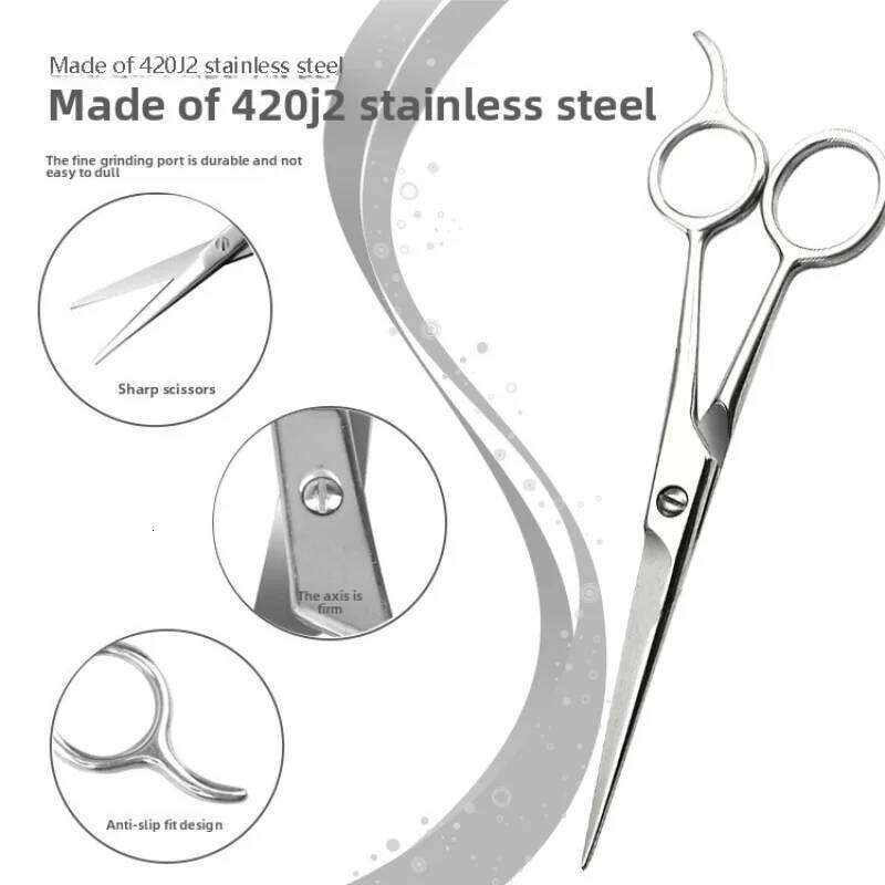 4 Sizes Professional Hairdressing Scissors Stainless Steel Hair Cutting Shears Thinning Barber Scissor Set for Salon Barbers H260303