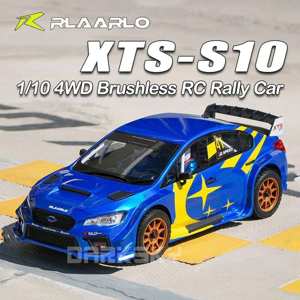 NEW Rlaarlo XTS-S10 RC Rally Brushless 4WD 1/10 Electric Remote Control Model Car RTR Adults Children Toys Z260303
