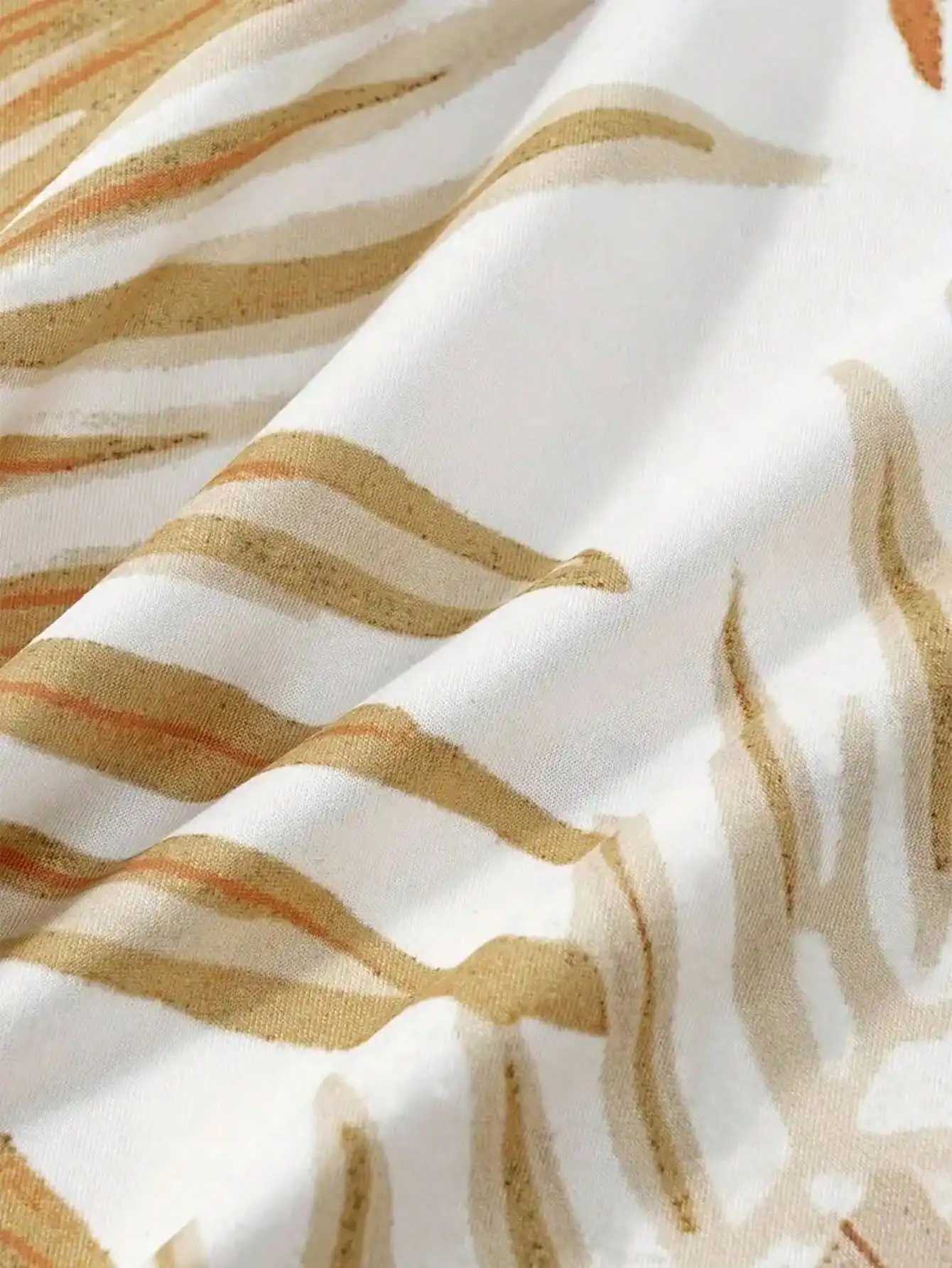 Womens Sleeveless V-Neck Tropical Print Maxi Dress M260304