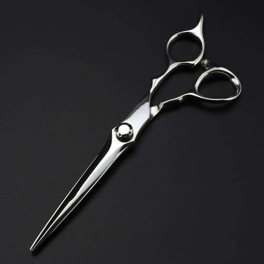 Professional Japan 440c steel 6.5 '' scissor Silver hair haircut thinning barber cutting shears hairdressing scissors H260303