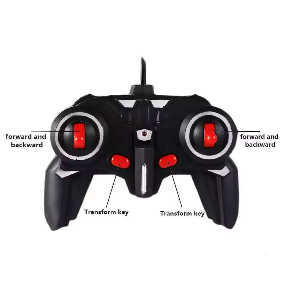 Electric Car 2 In 1 Transformation Sports Vehicle Model Robots Boys Toys Remote Cool RC Deformation Cars Kid Toy Gifts Z260303